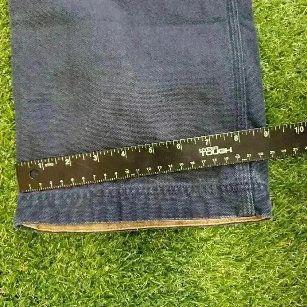 DULUTH TRADING CO Carpenter Denim Casual Work Pants Blue Jeans Men's Sz 36 X 34 - Picture 5 of 8
